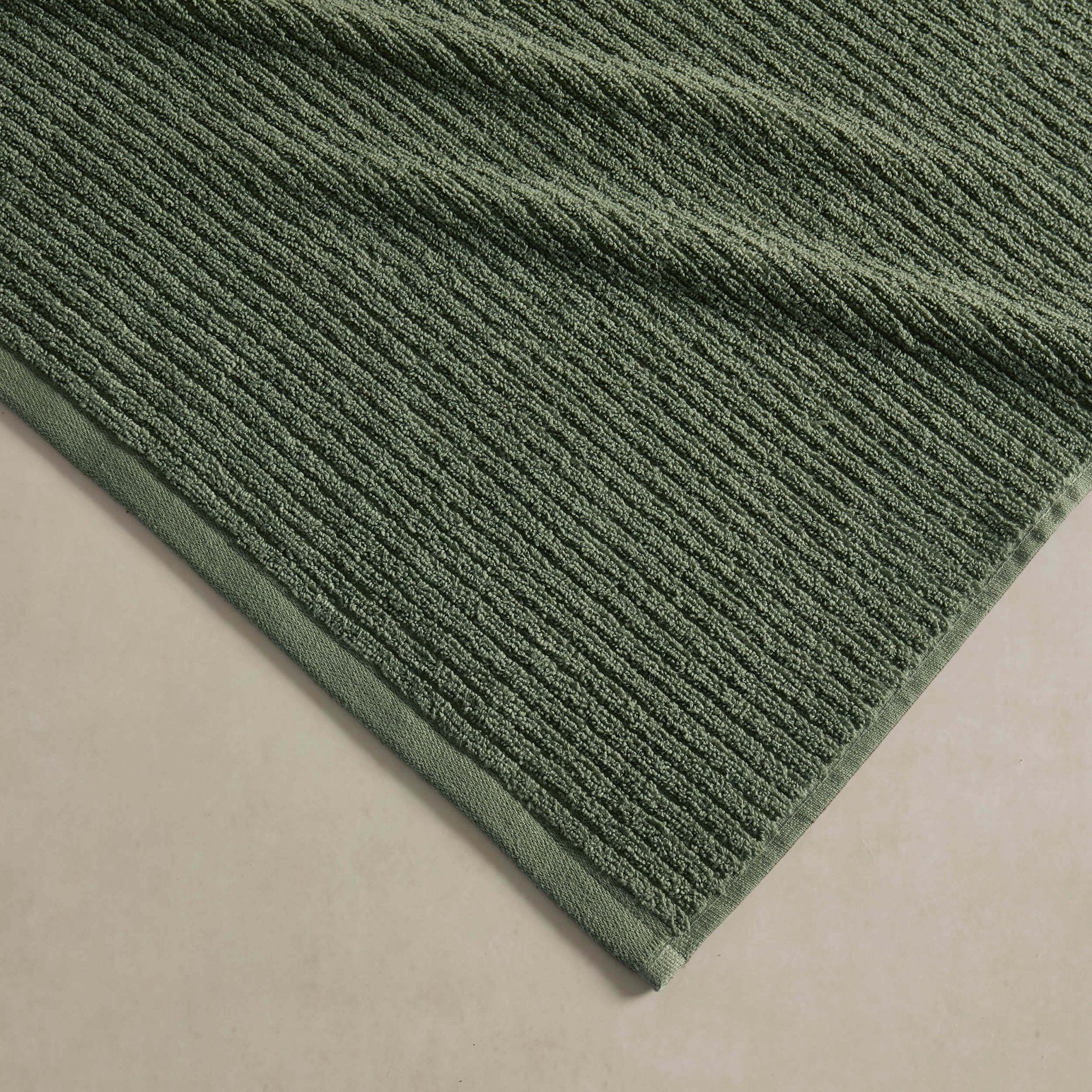 Collection de serviettes Antigua Soft Fine Ribbed - Fern