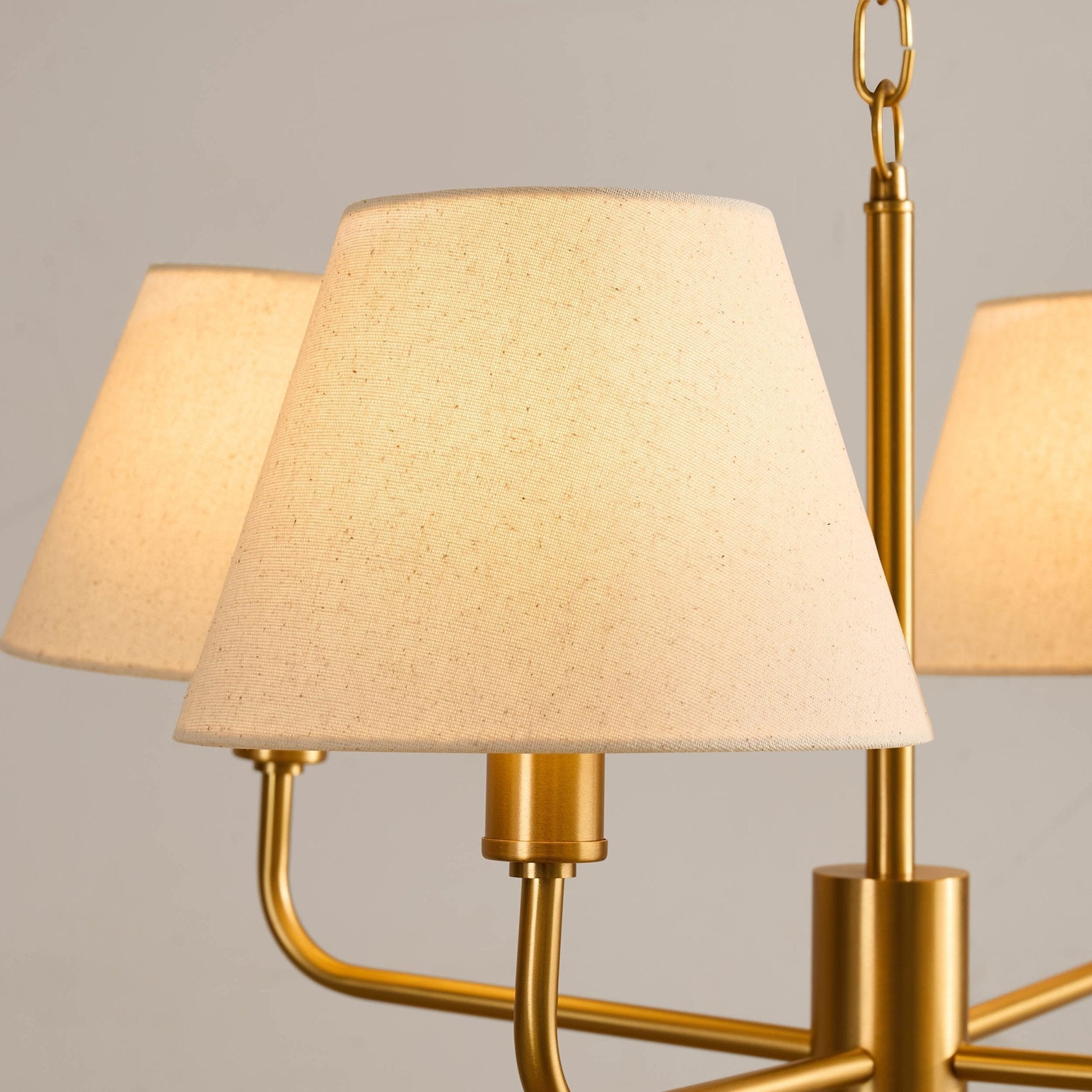 Lustre suspendu April 4 Light - Blanc/Bronze