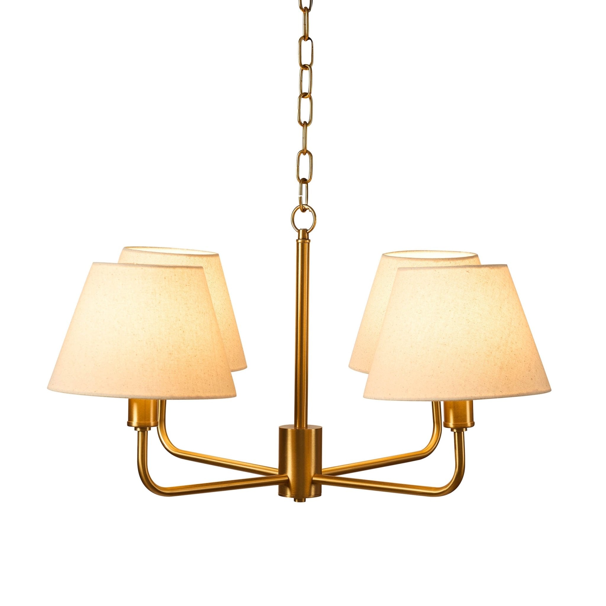 Lustre suspendu April 4 Light - Blanc/Bronze