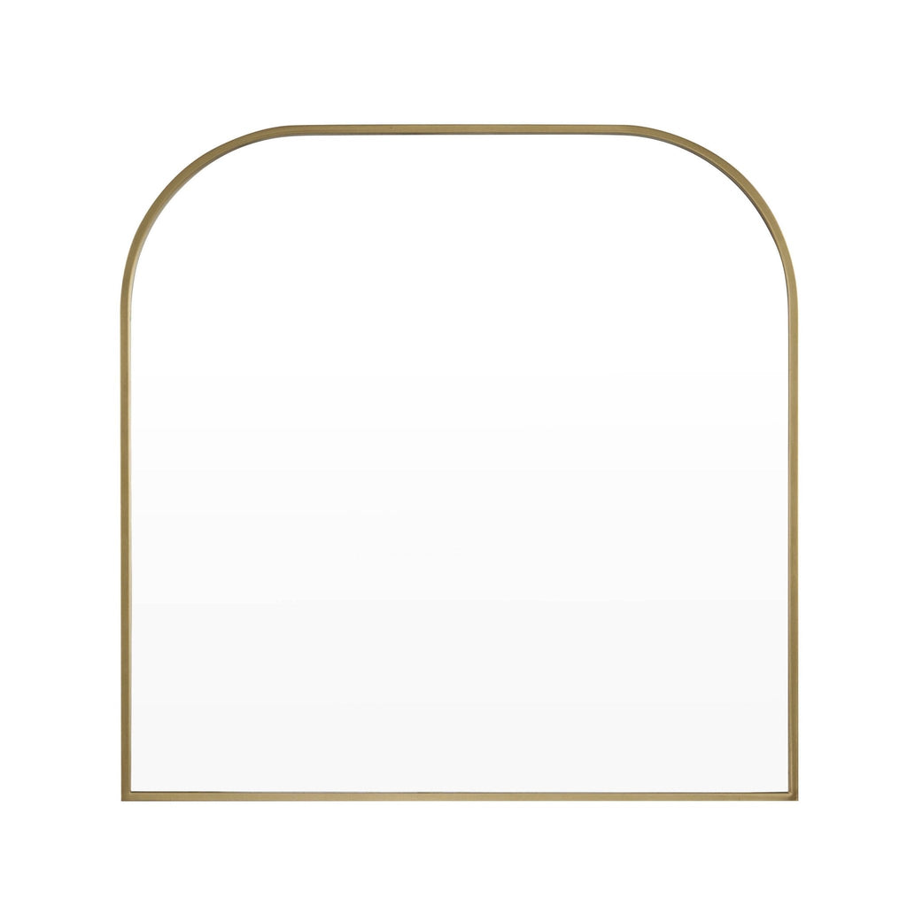 Miroir de cheminée arqué - Or