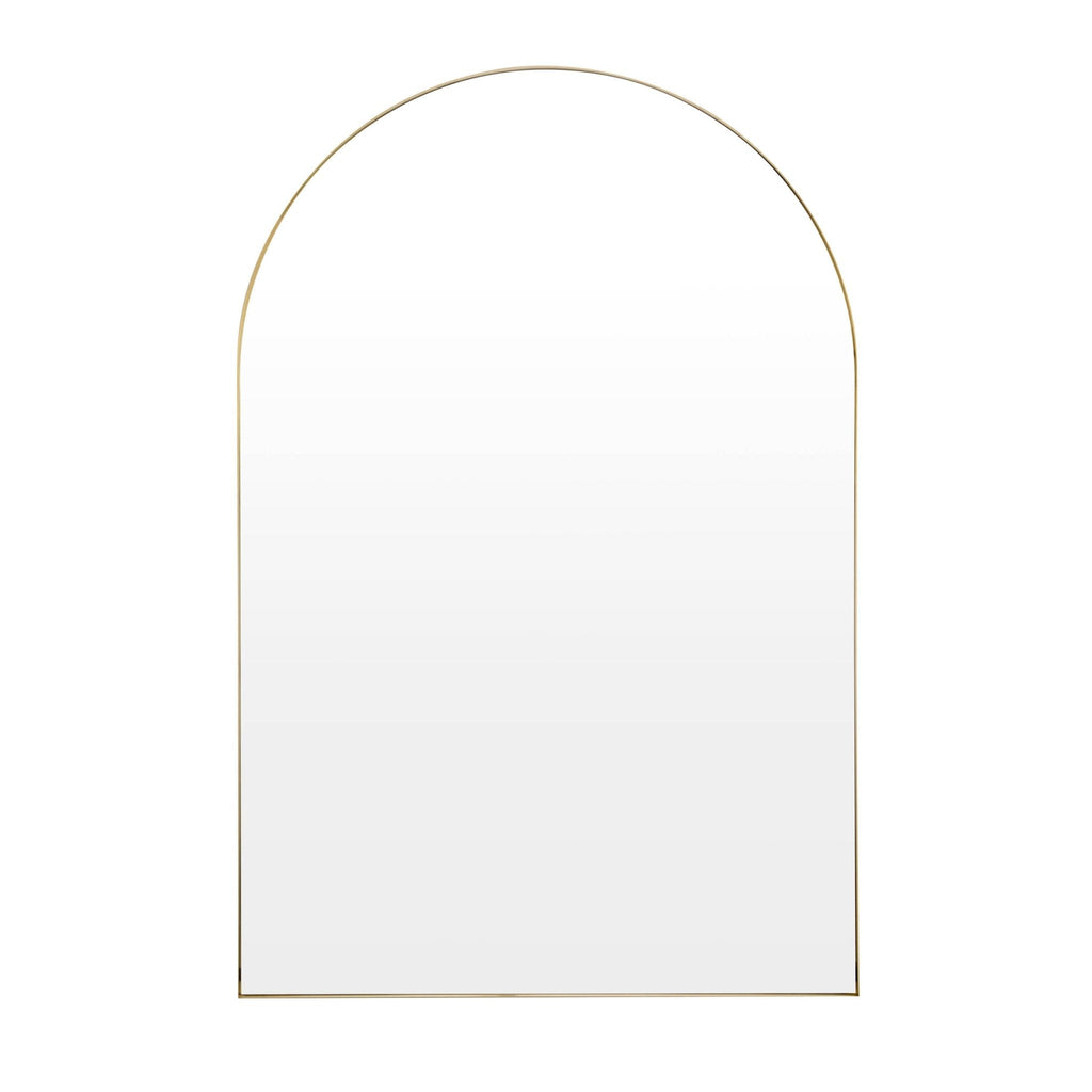 Miroir mural arqué - Or