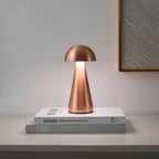 Lampe LED rechargeable sans fil Ares Mini à dôme - Cuivre