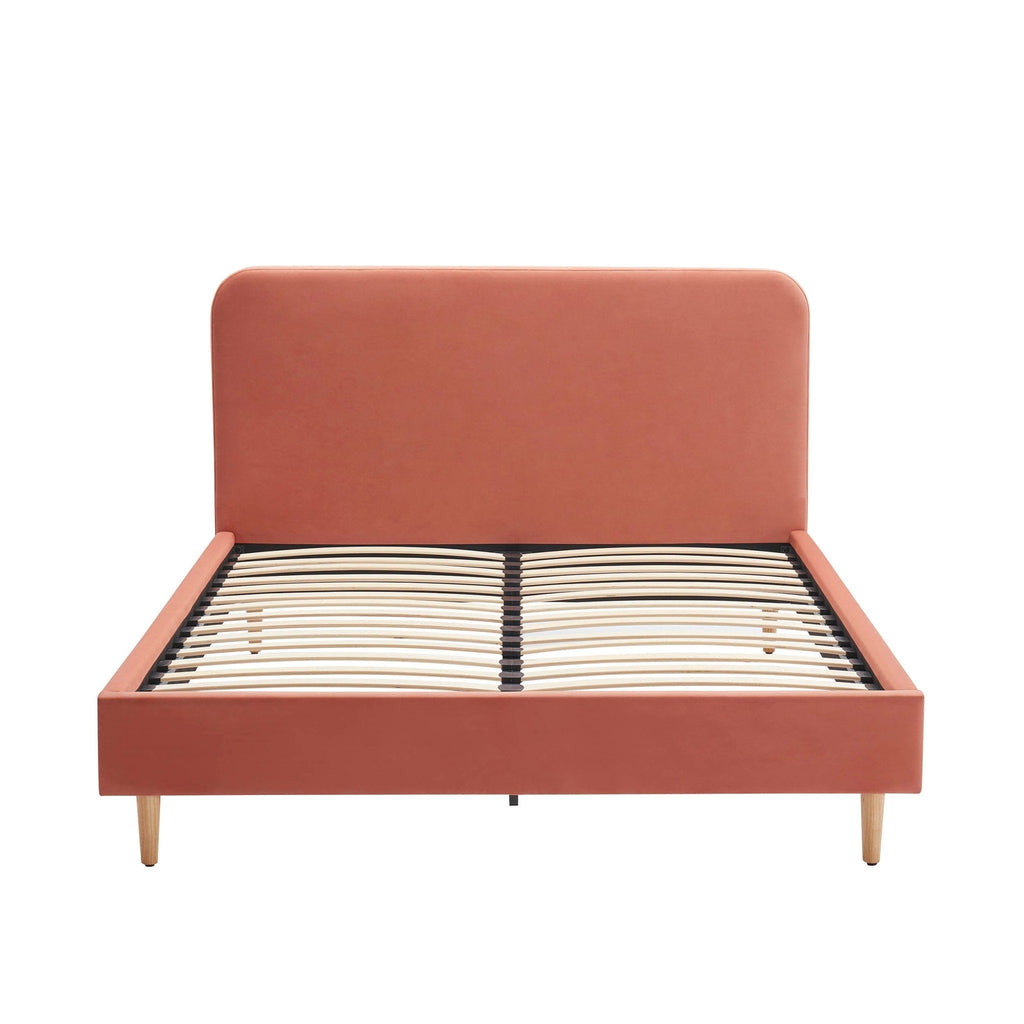 Cadre de lit Ascot - Abricot
