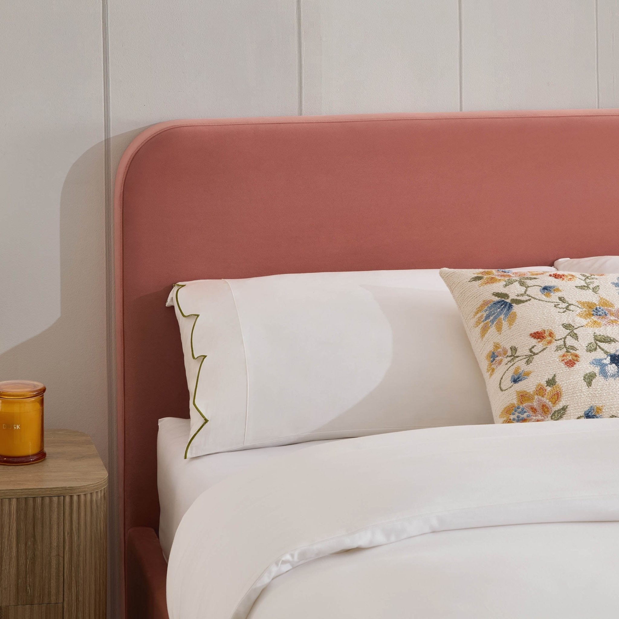 Cadre de lit Ascot - Abricot