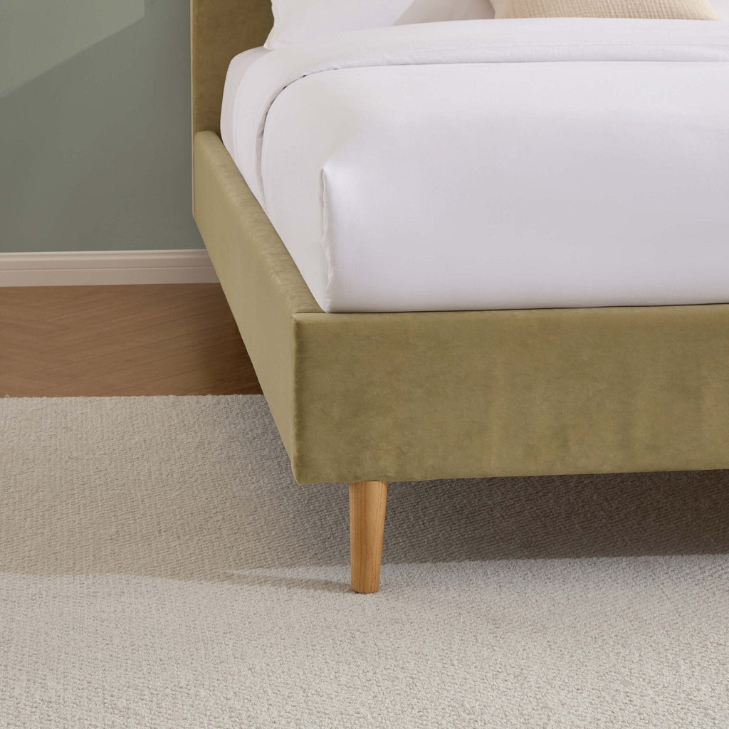 Cadre de lit Ascot - Vert clair