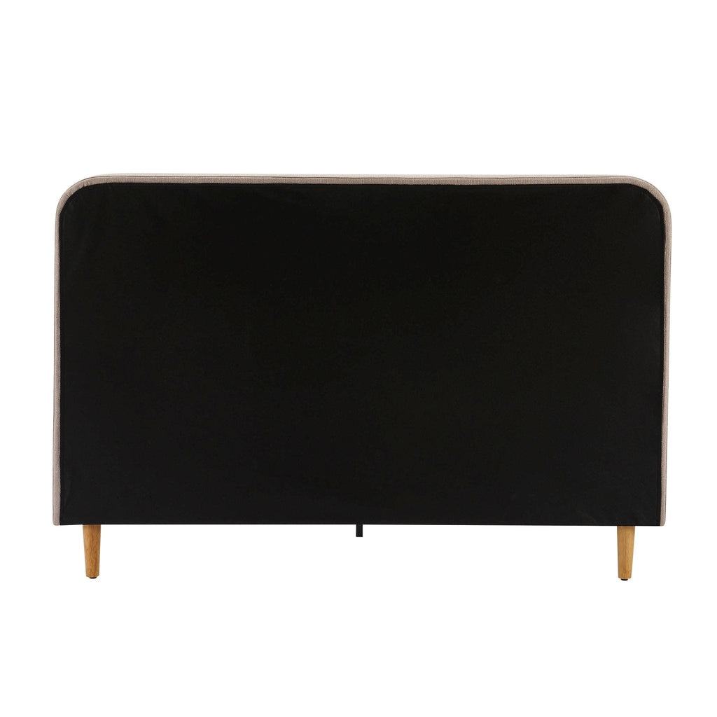 Cadre de lit Ascot - Gris pierre