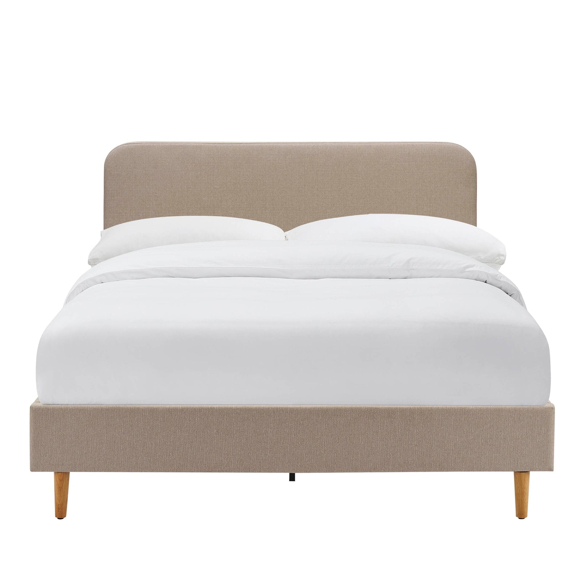 Cadre de lit Ascot - Gris pierre