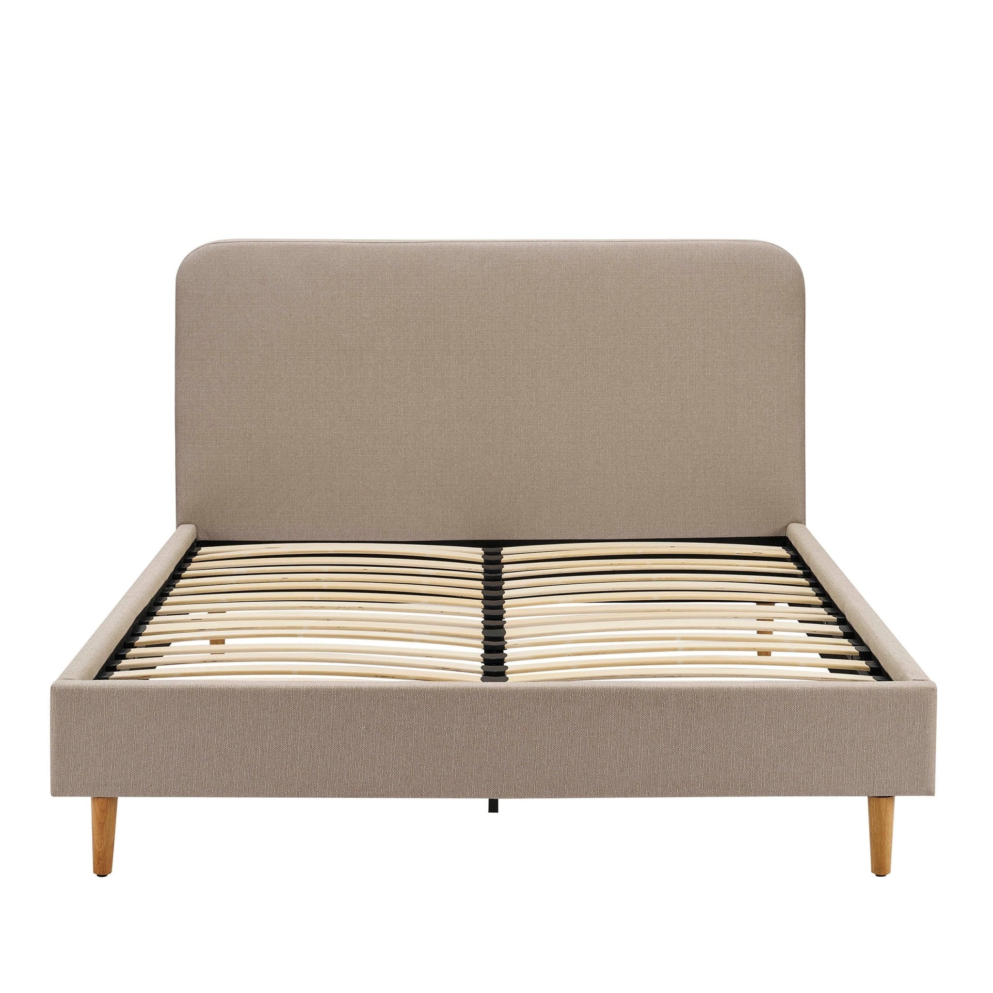 Cadre de lit Ascot - Gris pierre