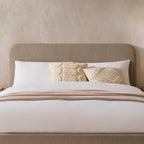 Cadre de lit Ascot - Gris pierre