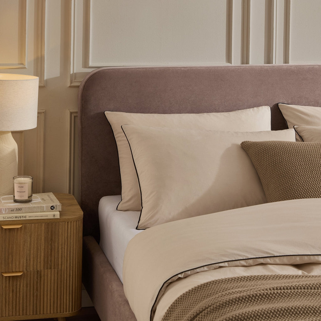 Cadre de lit Ascot - Taupe