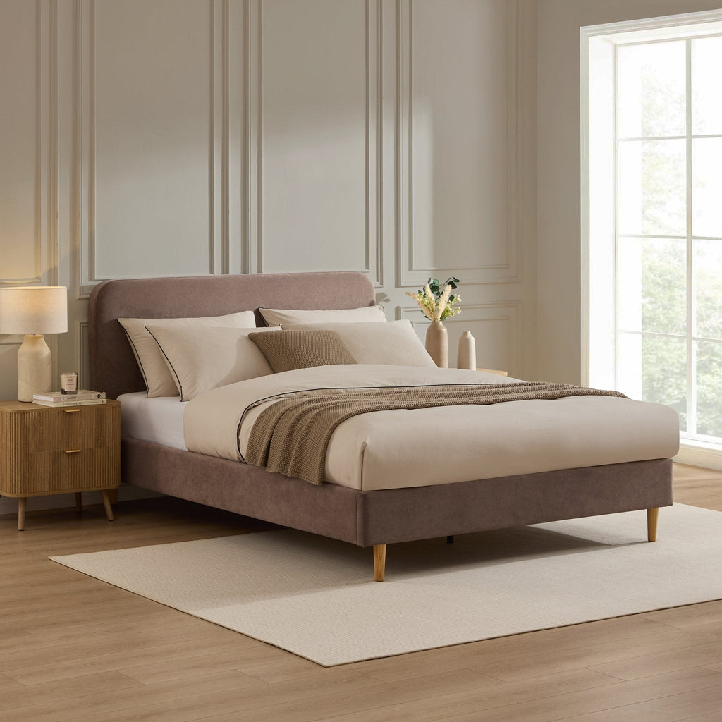 Cadre de lit Ascot - Taupe