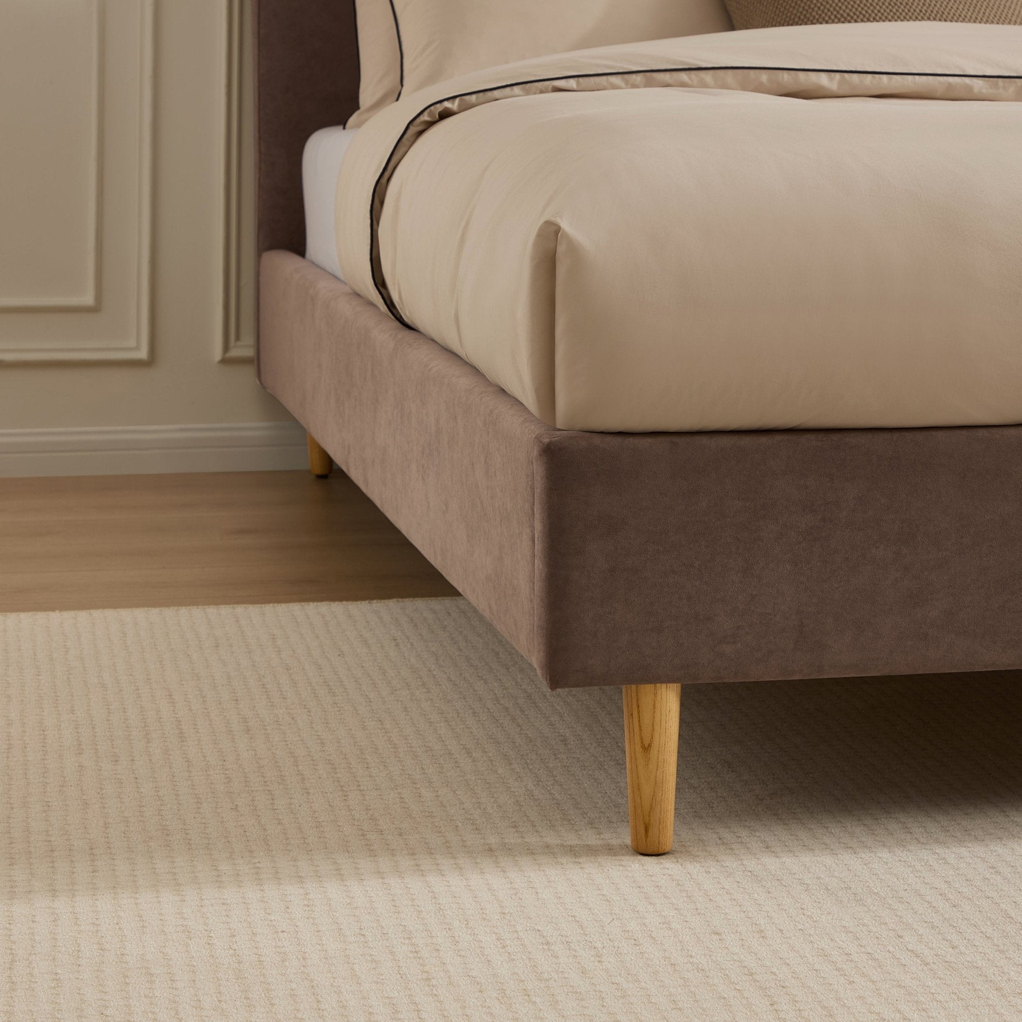 Cadre de lit Ascot - Taupe