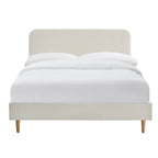 Cadre de lit Ascot Henley - Lin crème