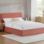 Lit coffre Ascot - Abricot