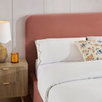 Lit coffre Ascot - Abricot