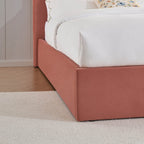 Lit coffre Ascot - Abricot