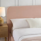 Lit coffre Ascot - Rose poudré