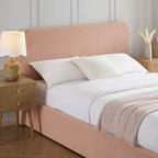 Lit coffre Ascot - Rose poudré