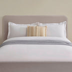 Lit coffre Ascot - Chenille gris clair