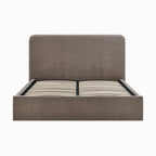 Lit coffre Ascot - Taupe