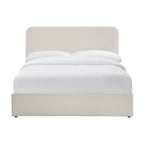 Lit coffre Ascot - Lin crème