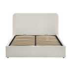 Lit coffre Ascot - Lin crème