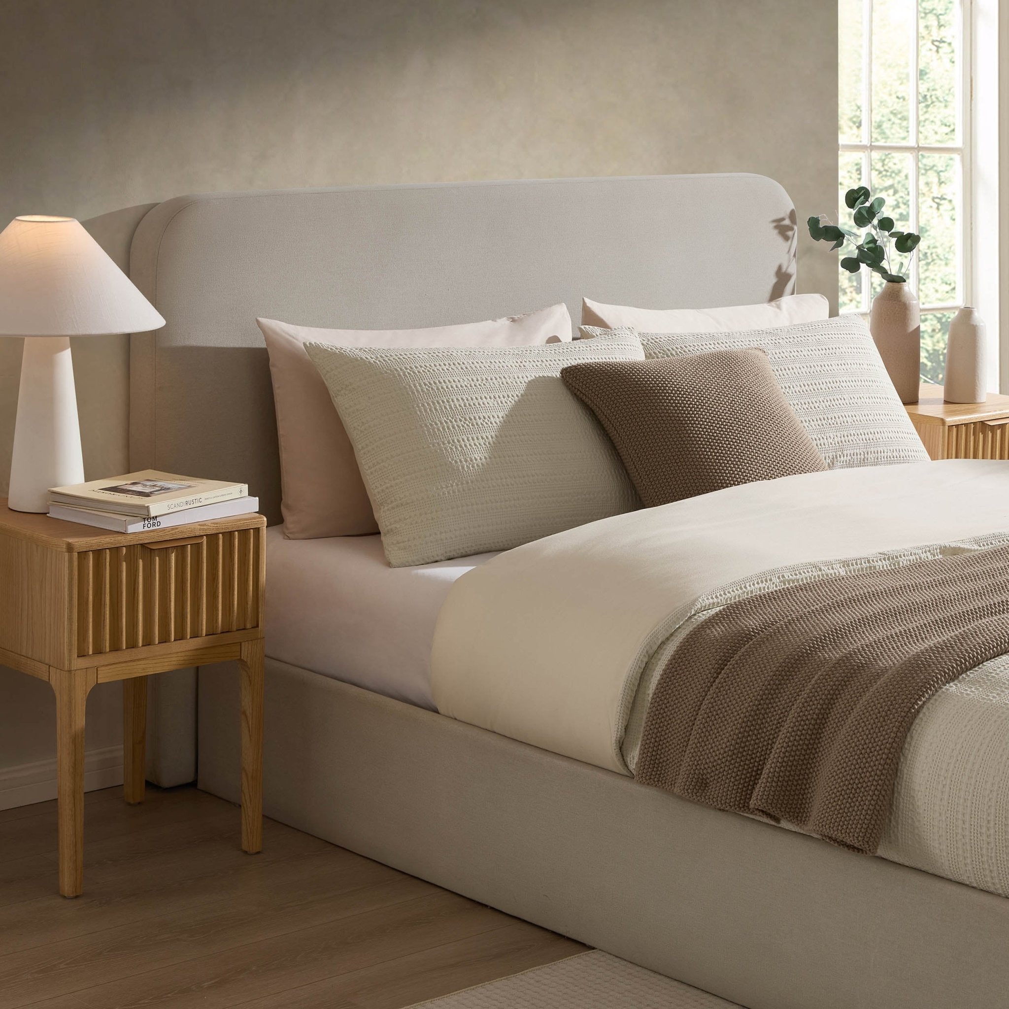 Lit coffre Ascot - Naturel