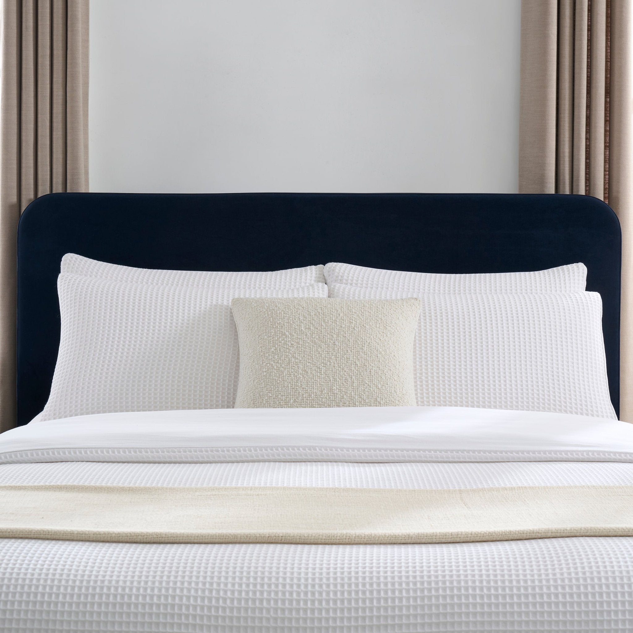 Lit coffre Ascot - Bleu marine