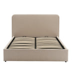 Lit coffre Ascot - Gris pierre