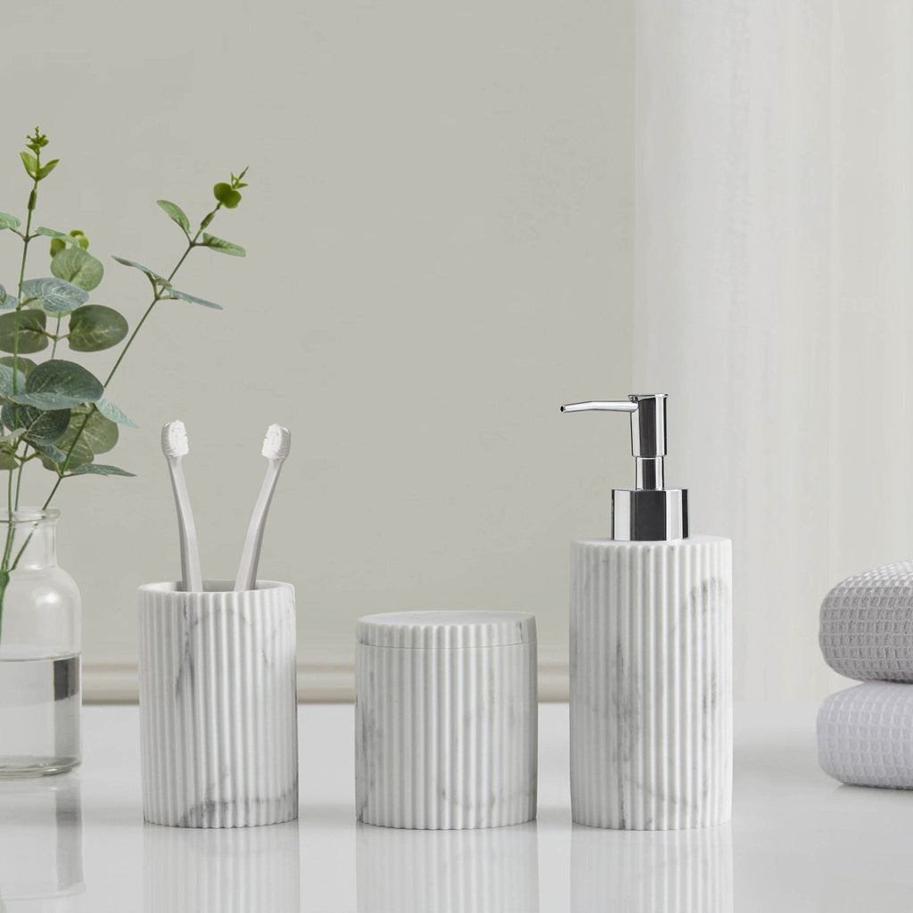 Ensemble d'accessoires de salle de bain Athena - Lot de 3