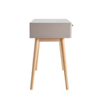 Console coiffeuse Aurelia avec miroir - Taupe