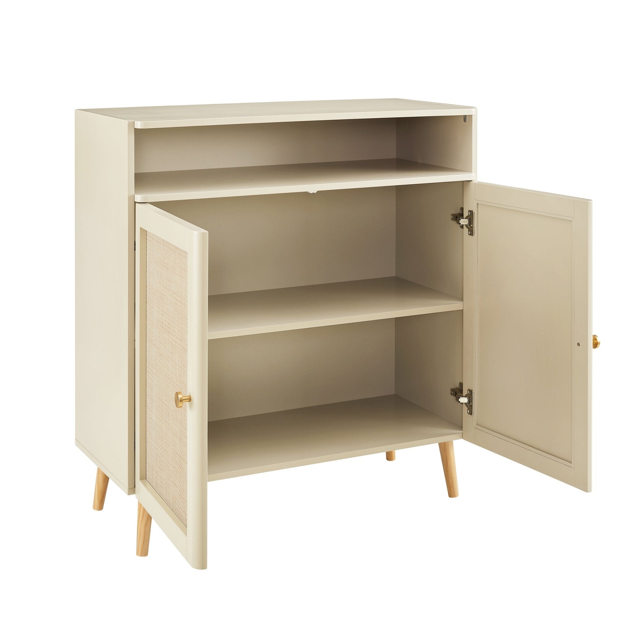 Buffet Aurelia 2 portes - Crème vintage