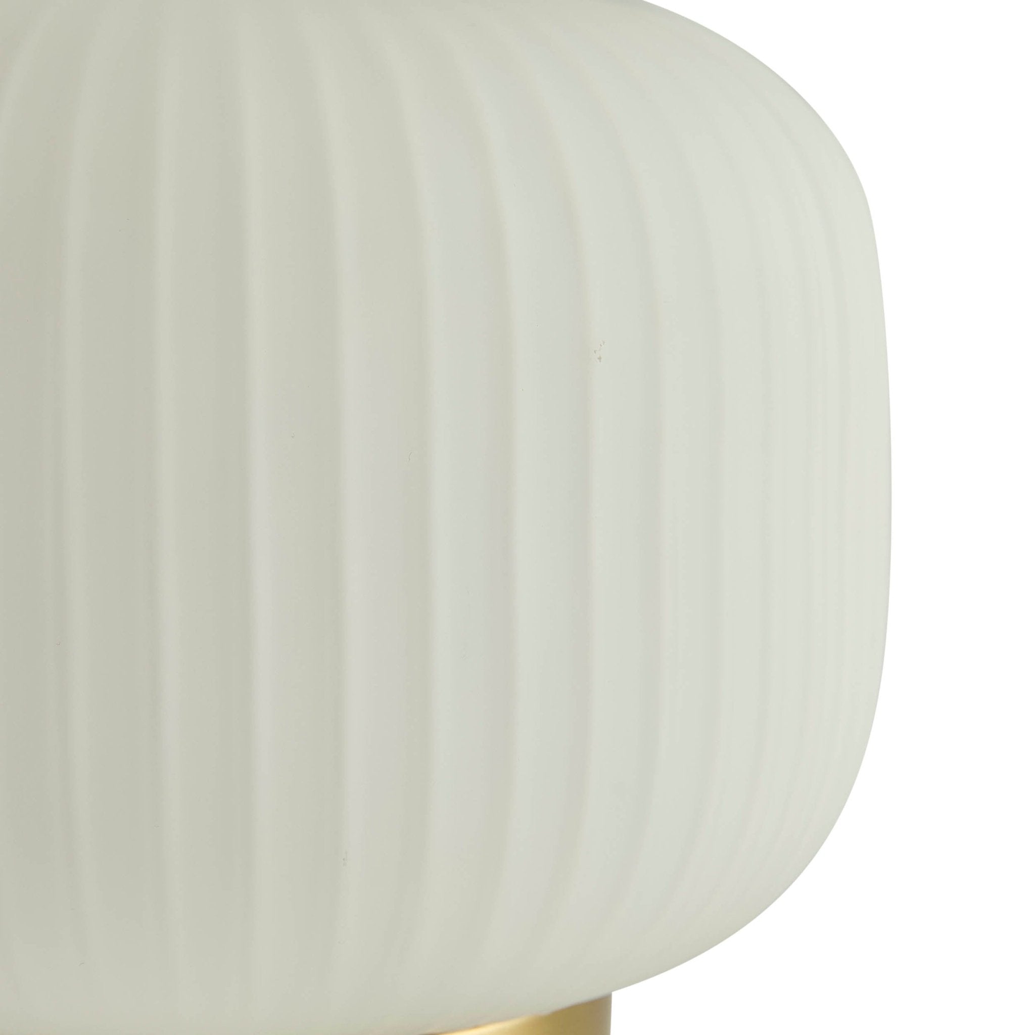 Lampe sans fil rechargeable LED Ayla Origami - Blanc/Or