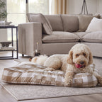 Coussin pour chien Bailey Pillow - Vichy naturel