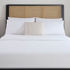 Cadre de lit en rotin Bali - Noir