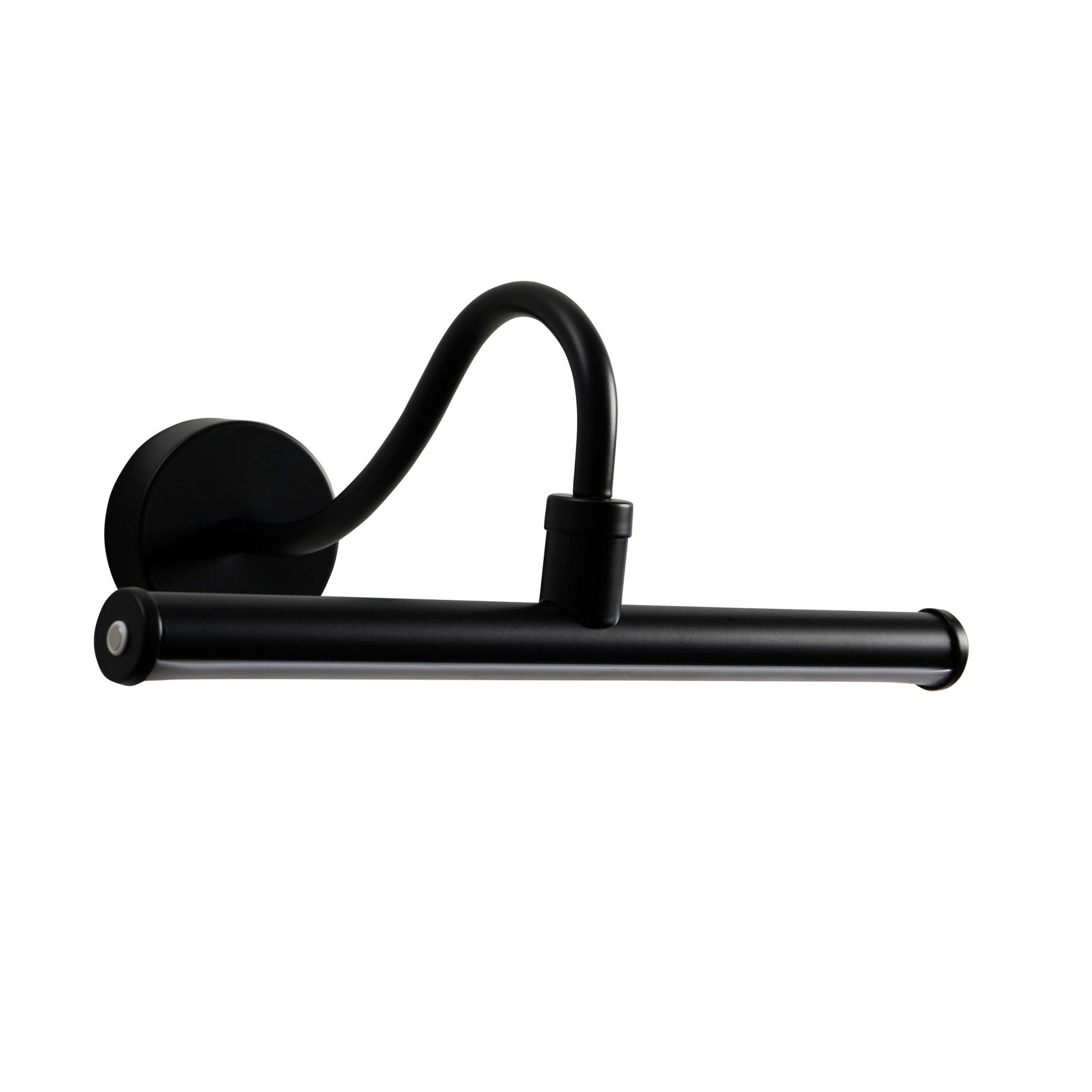 Barre d'appliques murales LED rechargeables - Noire