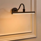 Barre d'appliques murales LED rechargeables - Noire