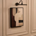 Barre d'appliques murales LED rechargeables - Noire