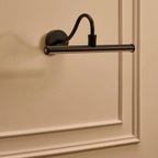 Barre d'appliques murales LED rechargeables - Noire