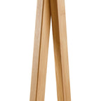 Portant à vêtements Becky en bambou - Bois clair