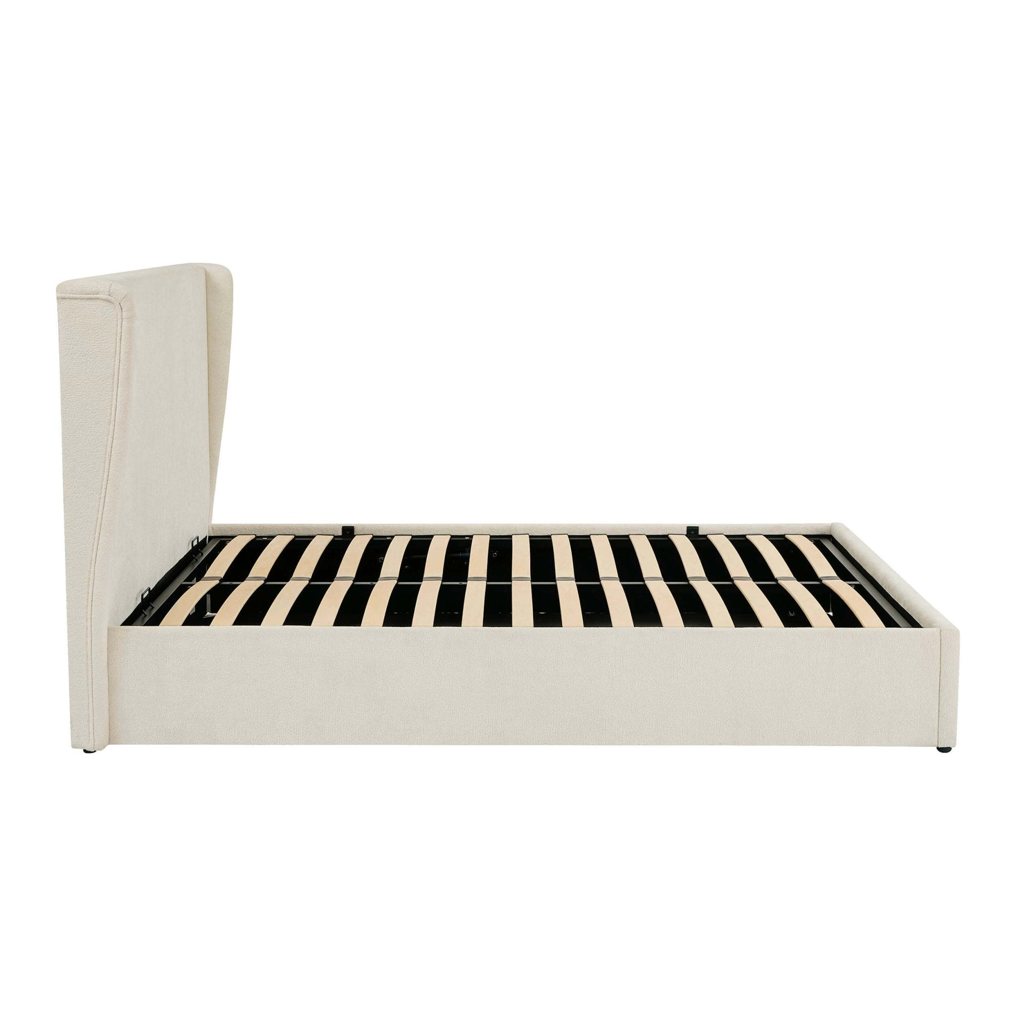 Lit coffre Berkeley - Chenille écru