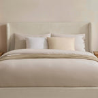 Lit coffre Berkeley - Chenille écru