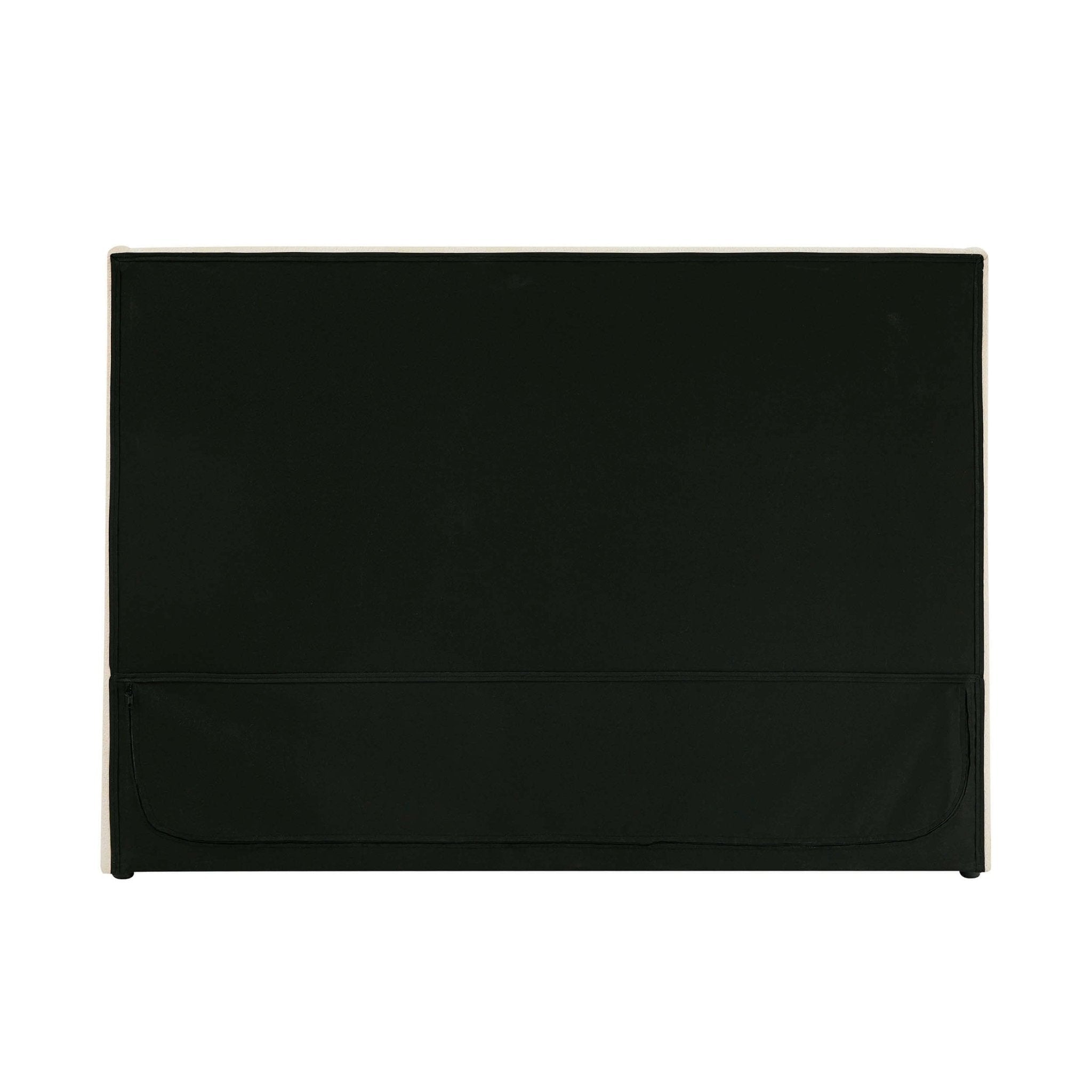 Lit coffre Berkeley - Chenille écru