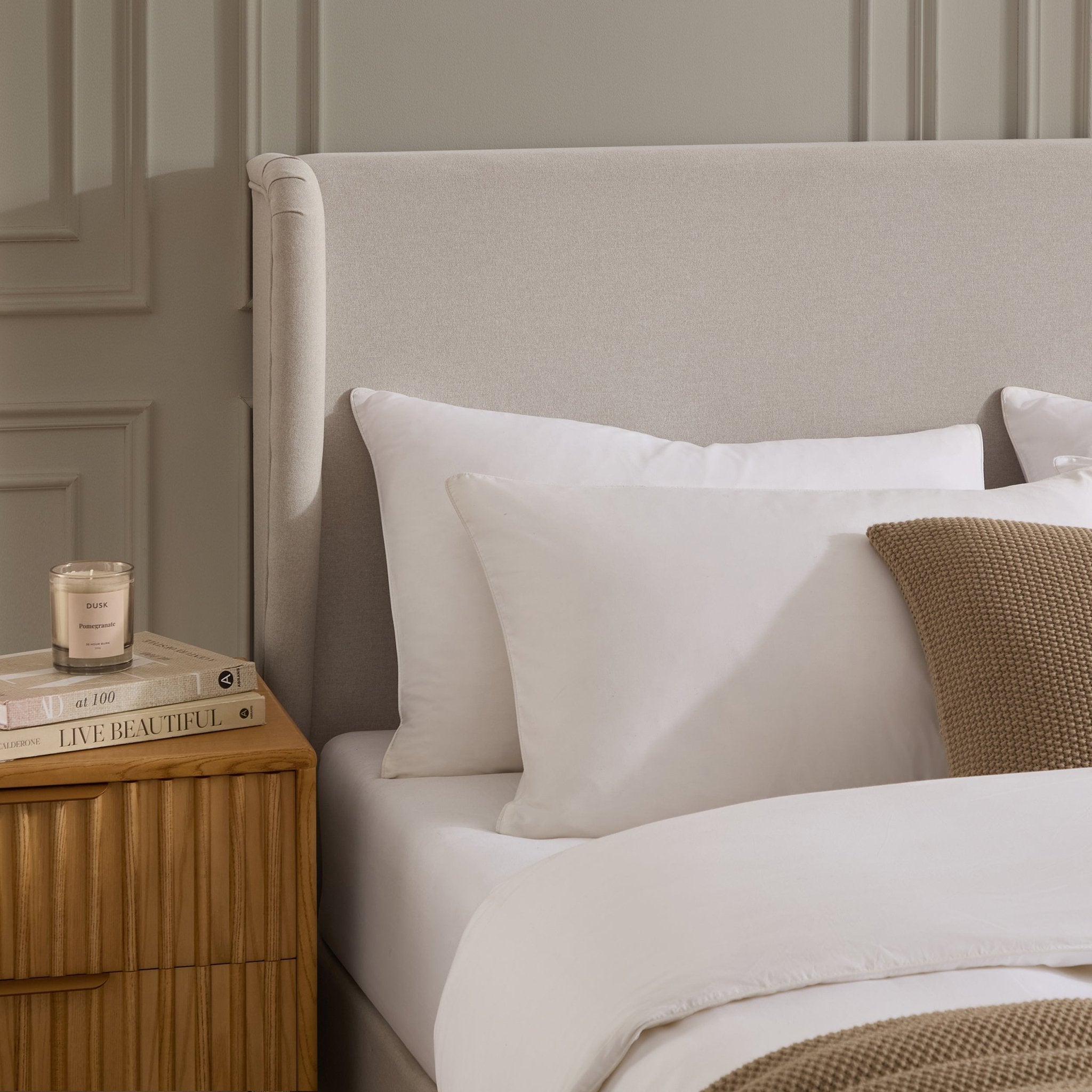 Lit coffre Berkeley - Naturel