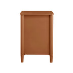 Table de chevet Betty à 2 tiroirs - Orange