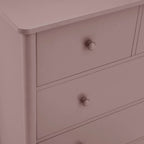 Commode Betty à 5 tiroirs - Mauve poussiéreux
