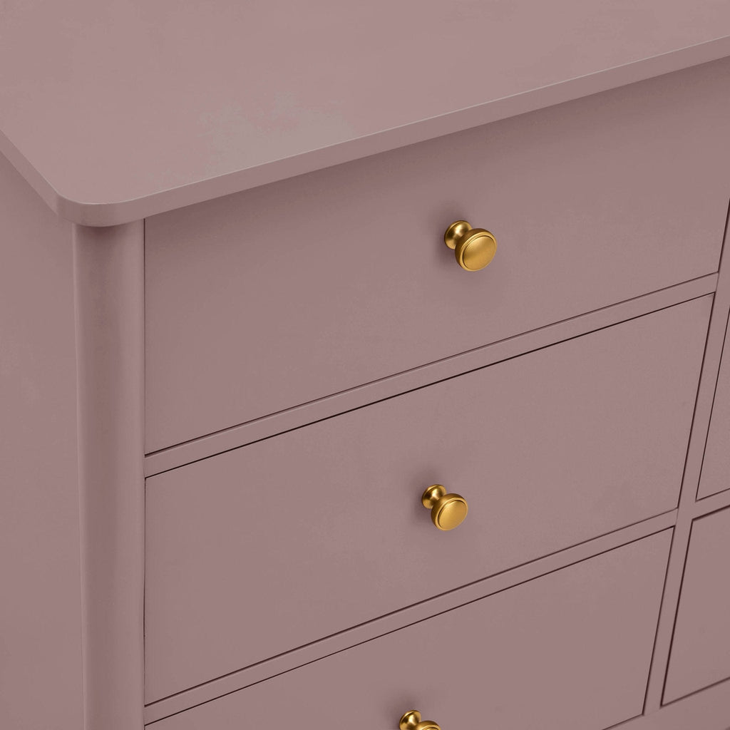 Commode Betty à 6 tiroirs - Mauve poussiéreux