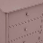 Commode Betty à 6 tiroirs - Mauve poussiéreux