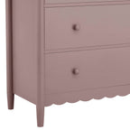 Commode Betty à 6 tiroirs - Mauve poussiéreux