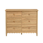 Commode Betty à 6 tiroirs - Bois clair